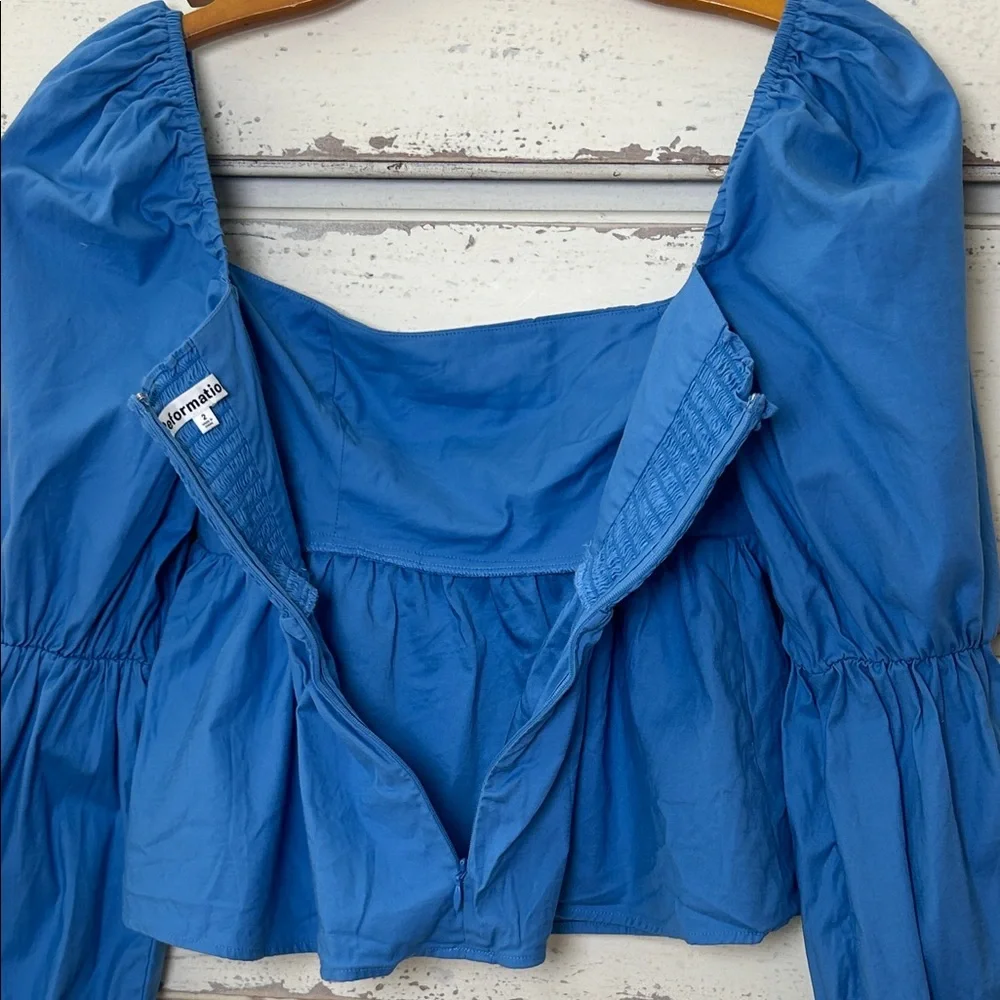 Reformation jaxley peplum